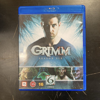 Grimm - Kausi 6 Blu-ray (M-/M-) -tv-sarja-